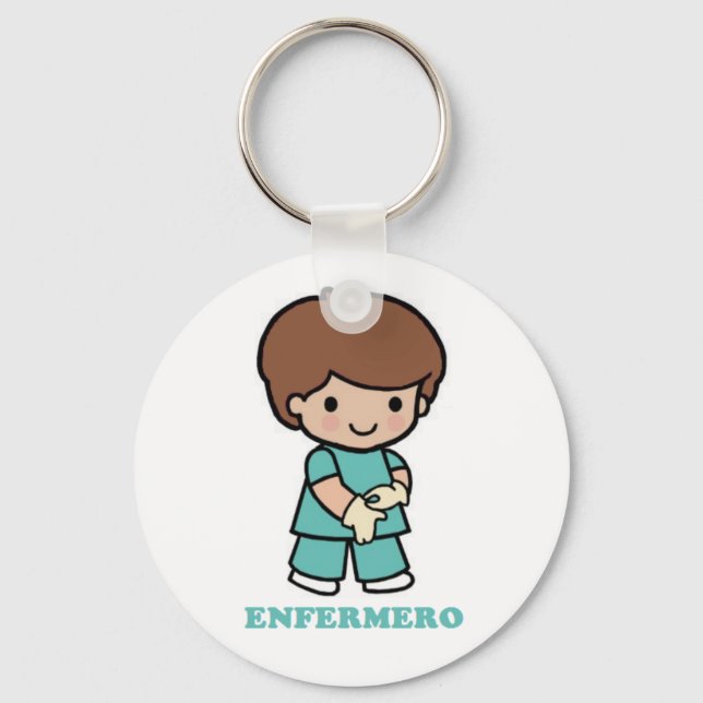 Porte-clés Llavero de enfermero (Recto)
