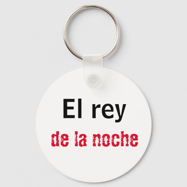 Porte-clés Llavero El rey de la noche (Recto)