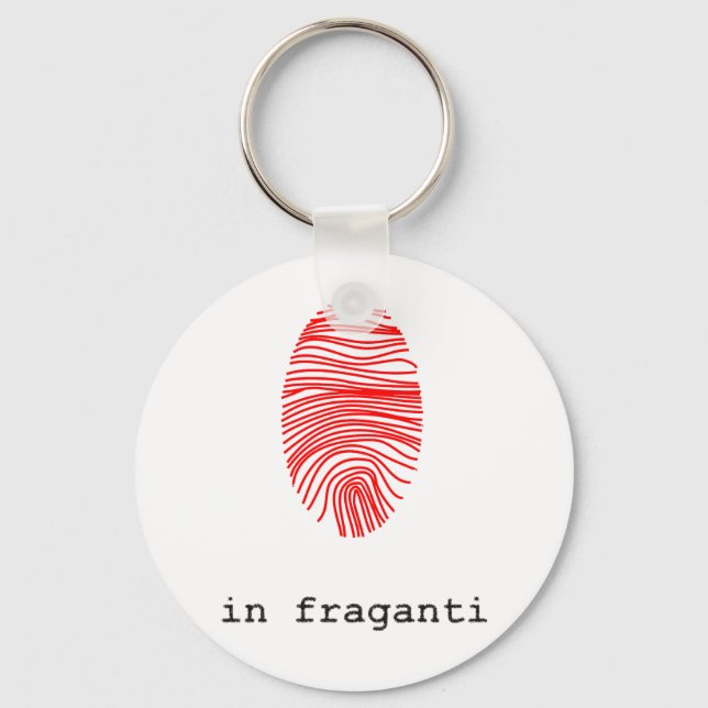 Porte-clés Llavero huella numérique (Recto)