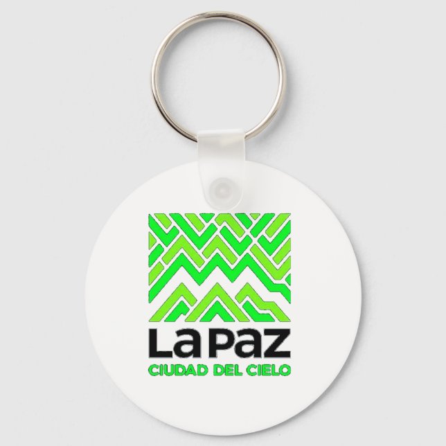 Porte-clés Llavero La Paz ciudad del cielo (Recto)