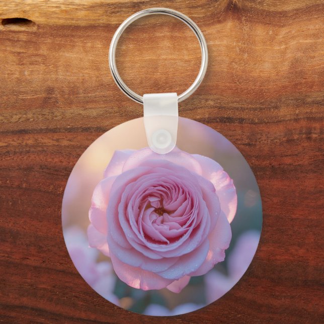 Porte-clés Llavero tipo chapa elegante  (Recto)