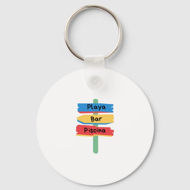 Porte-clés Llavero Verano (Recto)