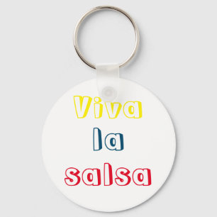 Porte-clés Llavero viva la salsa