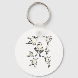 Porte-clés Llet Ghost Llet Dancer Danse Éffrayante Enseignant