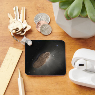 Porte-clés L'objet interstellaire Wayward Oumuamua.