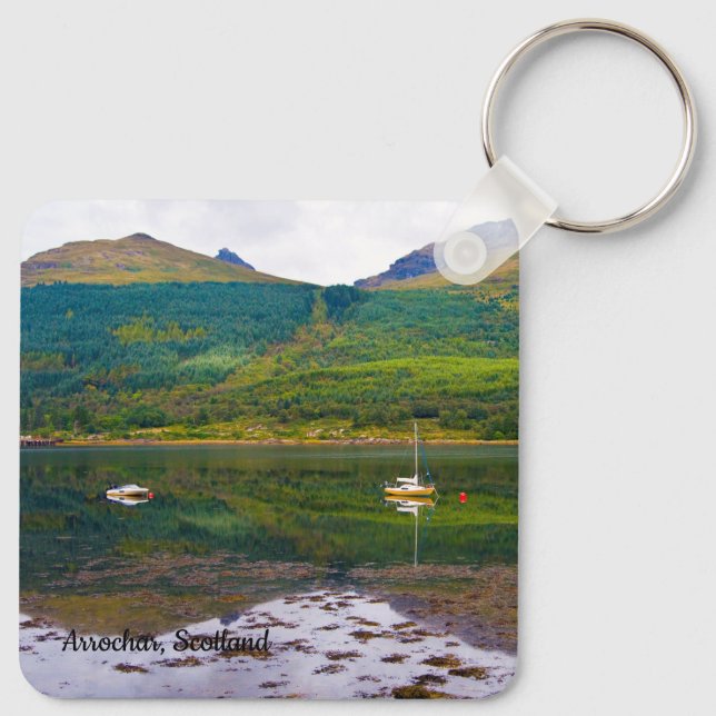 Porte-clés Loch Long, Arrochar, Scotland Keyring (Dos)