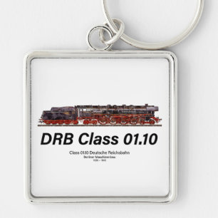 Porte-clés Locomotive à vapeur DRB Classe 01.10 Deutsche Reic