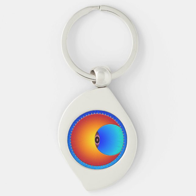Porte-clés L'Oeil Du Porte - clé Soleil Tourne (Devant)