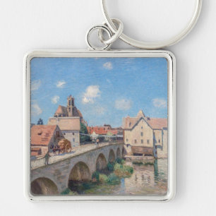 Porte-clés L'œuvre d'Alfred Sisley - Le Pont de Moret