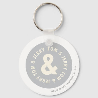Porte-clés Logo 1 Tom et Jerry Round