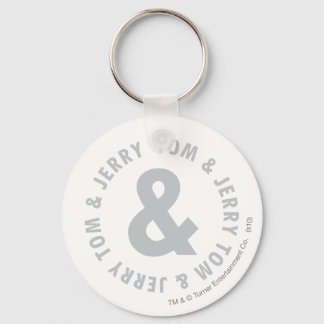 Porte-clés Logo 2 Tom et Jerry Round
