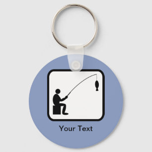 Porte-clés Logo Angler personnalisable