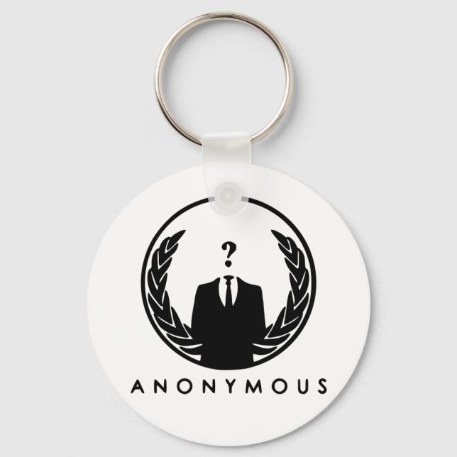 Porte-clés Logo Anonymous (Recto)