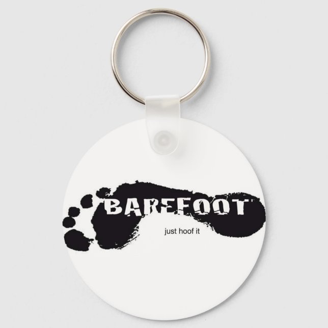 Porte-clés Logo BareFoot (Recto)