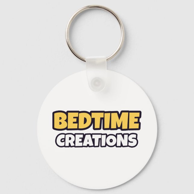Porte-clés Logo Bedtime Creations (Recto)