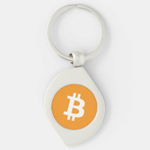 Porte-clés Logo Bitcoin Cryptomonnaie