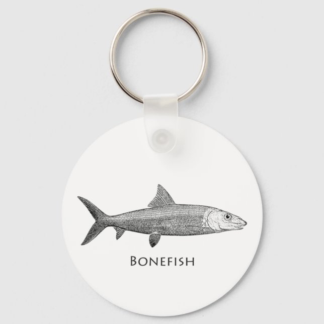 Porte-clés Logo Bonefish (Recto)