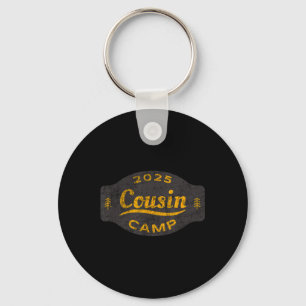 Porte-clés Logo Camp de Cousins Vintage 2025 - Famille d'été 
