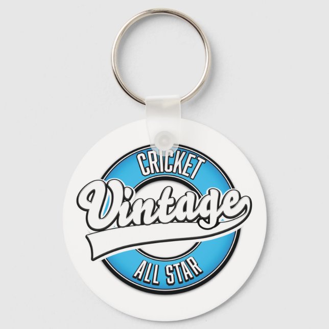 Porte-clés Logo Cricket Vintage all star (Recto)