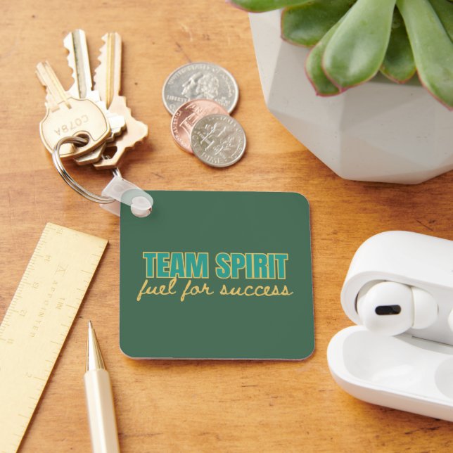 Porte-clés Logo customisé Inspirational Team Spirit Office (Bureau)