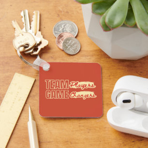 Porte-clés Logo customisé Motivational Team Player Office
