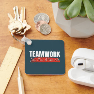 Porte-clés Logo customisé Motivational Teamwork Entreprise