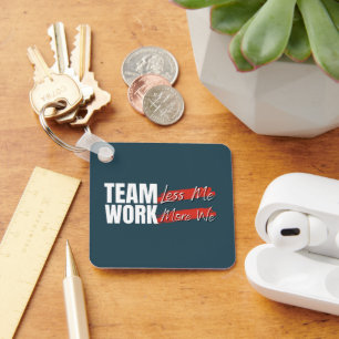 Porte-clés Logo customisé Motivational Teamwork Entreprise