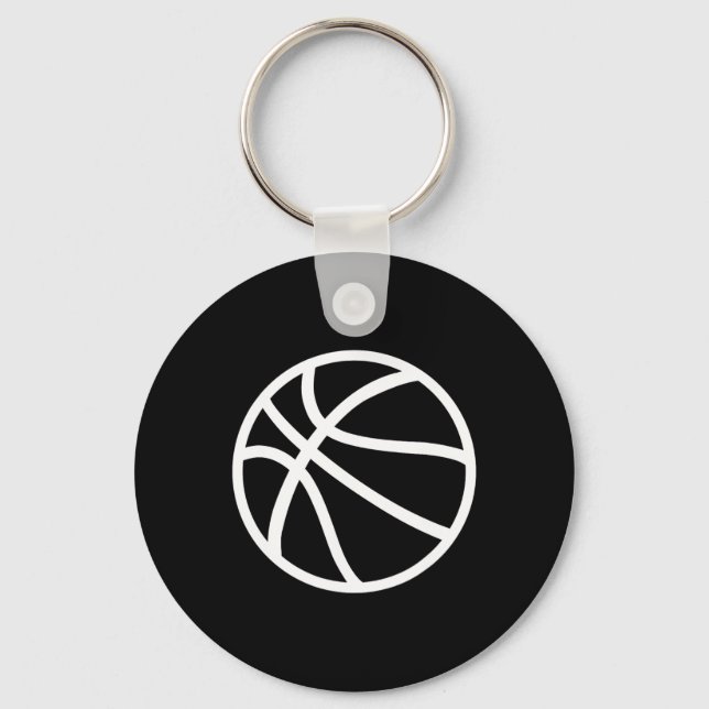 Porte-clés Logo de basket-ball (Recto)