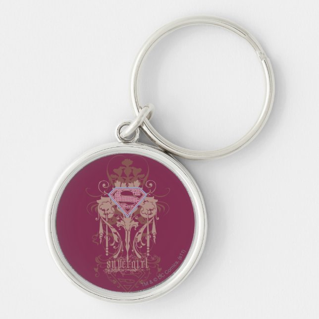 Porte-clés Logo de bijoux Supergirl (Devant)