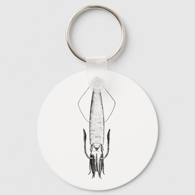 Porte-clés Logo de calmar (loligo) (Recto)