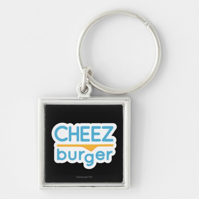 Porte-clés Logo de Cheezburger (couleur) (Devant)