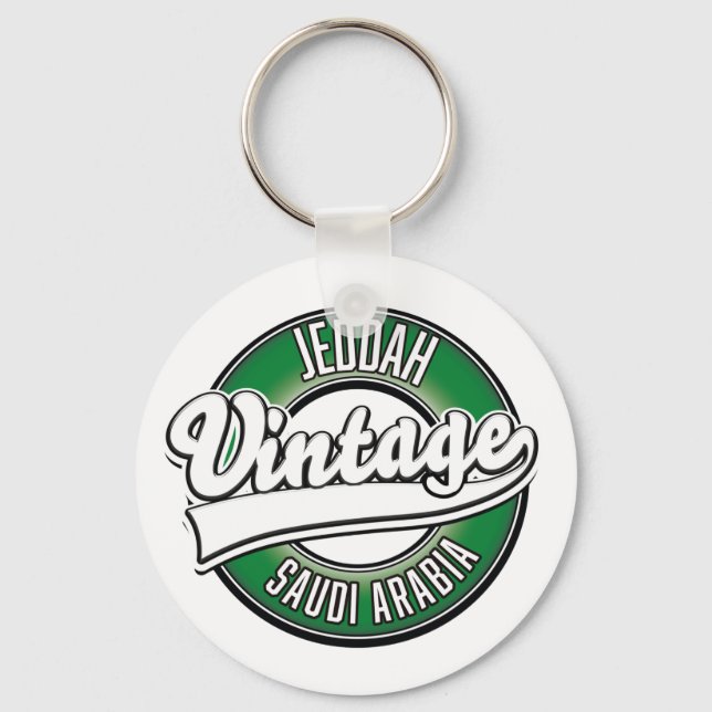Porte-clés logo de djeddah arabie saoudite (Recto)