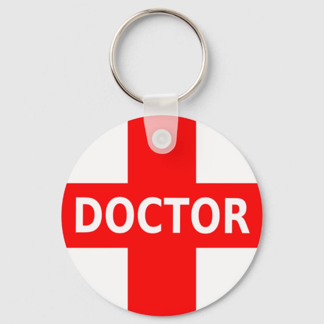 Porte-clés Logo de docteur (Recto)