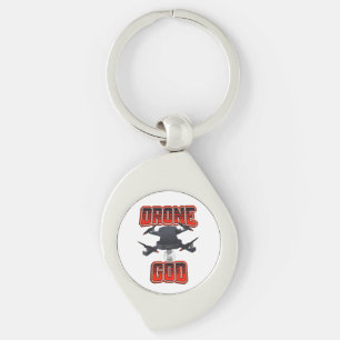 Porte-clés Logo de Drone God