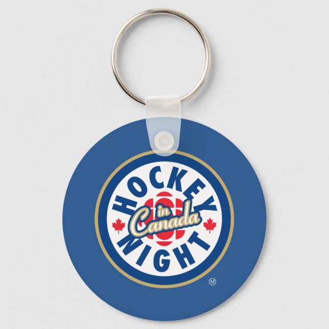 Porte-clés  Logo de Hockey Night in Canada (Recto)