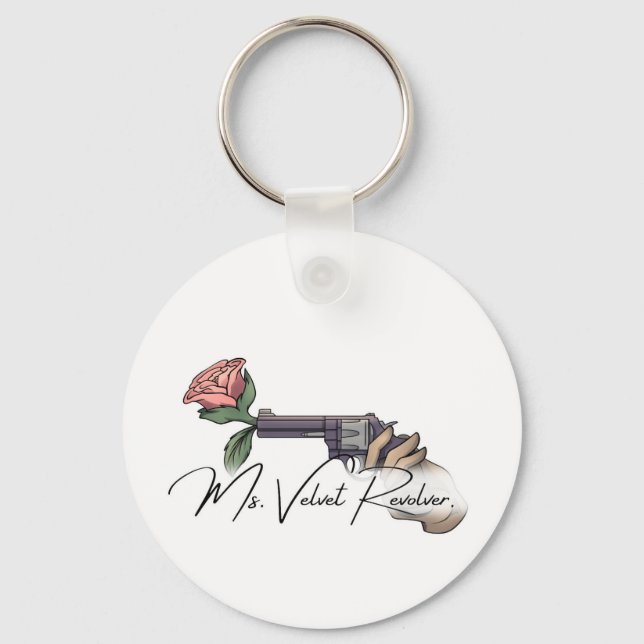 Porte-clés Logo de la marque Ms. Velvet Revolver 2025 (Recto)