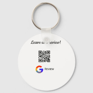 Porte-clés logo de l'entreprise de révision Google Scan QR ré
