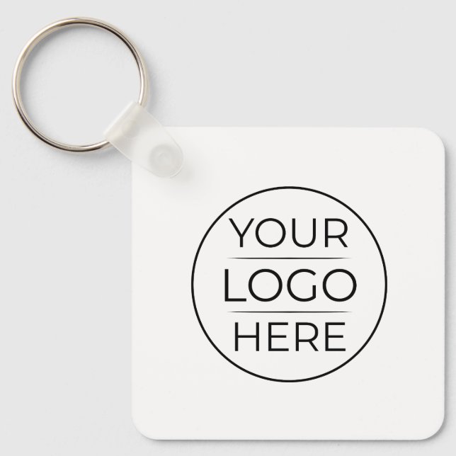 Porte-clés Logo de marque d'entreprise moderne (Recto)
