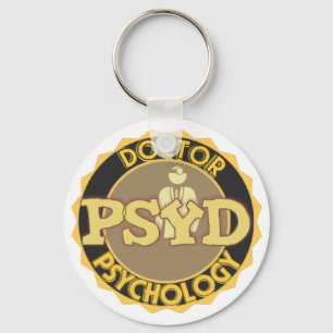 Porte-clés LOGO de PsyD - DOCTEUR OF PSYCHOLOGY