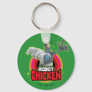 Porte-clés Logo de Robot Chicken Character
