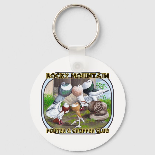 Porte-clés Logo de Rocky Mountain Club (Recto)