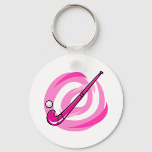 Porte-clés Logo de rose d'hockey de champ