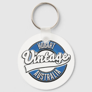 Porte-clés Logo de style vintage Hobart Australie