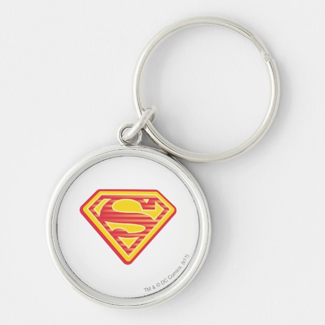 Porte-clés Logo de Supergirl Far Out (Devant)