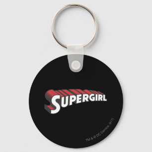 Porte-clés Logo de Supergirl Red and White
