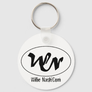 Porte-clés logo de wn, Willie Nash.Com
