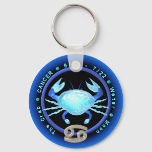 Porte-clés Logo de zodiaque de Cancer de Valxart