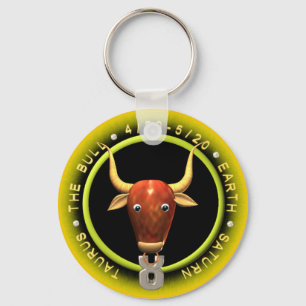Porte-clés Logo de zodiaque de Taureau de Valxart
