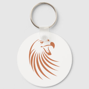 Porte-clés Logo d'Eagle d'or