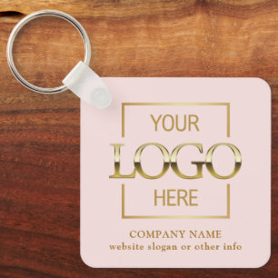Porte-clés Logo d'entreprise & Code QR personnalisé pour prom